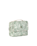 Necessaire 2 Zíperes | Floral Indiana Verde Menta