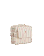 Necessaire 2 Zíperes | Collab Tom - Listra Com Bolinhas Colorido