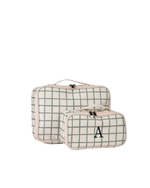 Kit Necessaire Maletinha | Vichy Verde Escuro