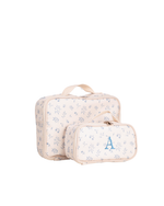 Kit Necessaire Maletinha | Folhagem Azul