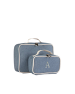 Kit Necessaire Maletinha | Cinza Blue
