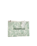 Porta Underwear | Floral Indiana Verde Menta