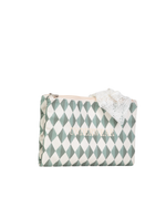 Porta Underwear | Losango Verde Escuro E Verde Menta