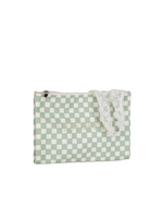 Porta Underwear | Quadradinhos Verde Menta