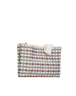Porta Underwear | Xadrez Colorido Verde