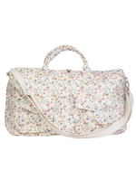Mala Com Bolsos | Floral Delicado