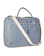 Mala Baby | Xadrez Azul Marinho