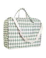 Mala Baby | Losango Verde Escuro E Verde Menta