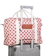 Bolsa Trip | Mini Losango Vinho E Rose