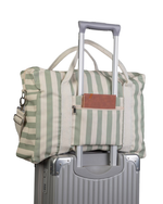Bolsa Trip | Listrado Verde Menta