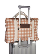 Bolsa Trip | Xadrez Terracota