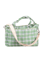 Bolsa Bolsos | Xadrez 2 Cores Azul Claro e Verde Escuro
