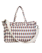 Bolsa Bolsos | Losango Azul Claro E Terra