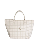 Bolsa Baú | Vichy Bege