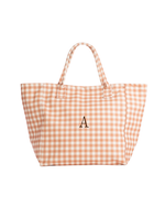 Bolsa Baú | Xadrez Terracota