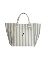 Bolsa Baú | Listrado Verde Menta