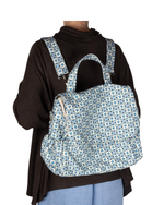 Bolsa Baby Passeio | Floral Bolinhas