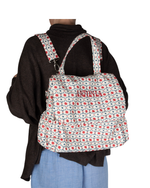 Bolsa Baby Passeio | Floral Geométrica