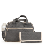 Bolsa Baby Dupla | Cinza Chumbo