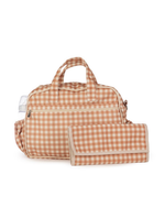 Bolsa Baby | Xadrez Terracota