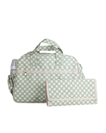Bolsa Baby | Quadradinhos Verde Menta