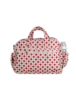 Bolsa Baby | Mini Losango Vinho E Rose
