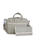 Bolsa Baby | Listrado Verde Escuro