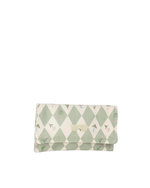 Porta Óculos Envelope | Losango Verde Menta