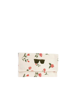 Porta Óculos Envelope | Floral Rosas Vermelhas