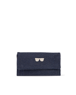 Porta Óculos Envelope | Azul Marinho