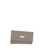 Porta Óculos Envelope | Caqui Escuro