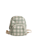 Mochila Petit | Xadrez Verde Menta