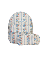 Mochila Kids + Estojo | Listrado Floral