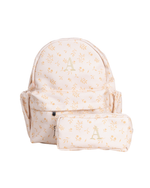 Mochila Kids + Estojo | Folhagem Amarela