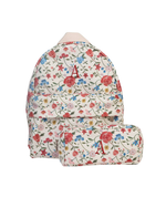 Mochila Kids + Estojo | Floral Jardim