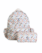 Mochila Kids + Estojo | Florzinhas Coloridas