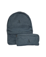 Mochila Kids + Estojo | Cinza Blue