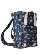Mochila Adulto | Carros Azul Marinho