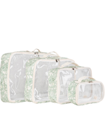 Organizador De Mala | Floral Indiana Verde Menta