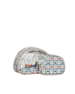 Kit Necessaire Meia Lua | Xadrez Mar