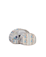 Kit Necessaire Meia Lua | Listrado Floral