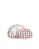 Kit Necessaire Meia Lua | Florzinhas Bicolor