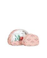 Kit Necessaire Meia Lua | Buquê Rose