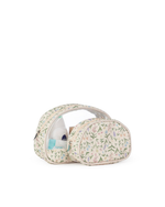 Kit Necessaire Meia Lua | Floral Lavanda