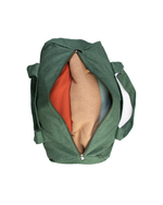 Mala Oval | Verde Escuro