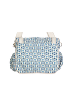 Lancheira Térmica Com Bolsos | Floral Bolinhas