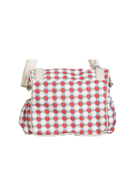 Lancheira Térmica Com Bolsos | Florzinhas Bicolor