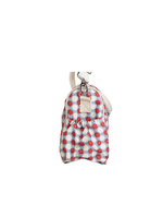 Lancheira Térmica Com Bolsos | Florzinhas Bicolor