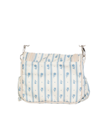 Lancheira Térmica Com Bolsos | Florzinhas Listrado