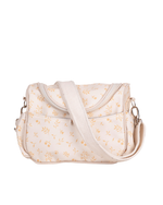Lancheira Térmica Com Bolsos | Folhagem Amarela